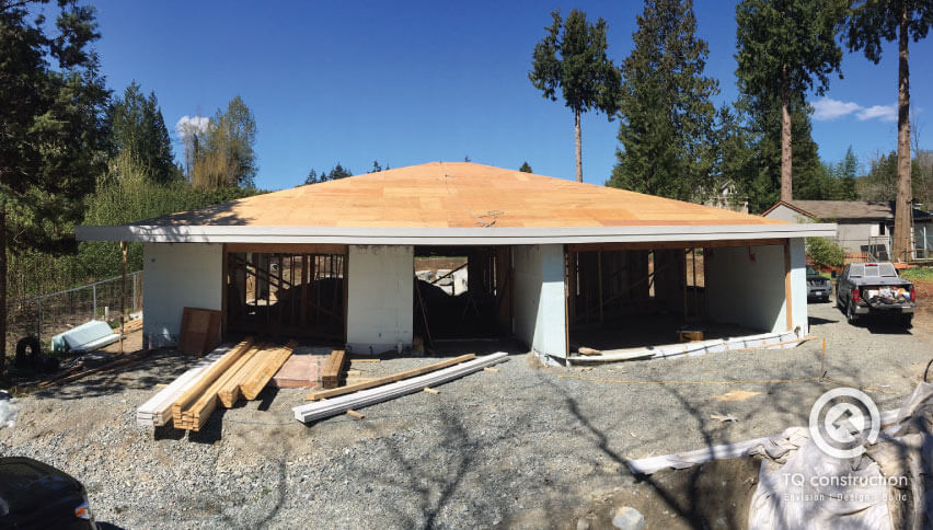 Burnaby custom home with ICF walls and foundation