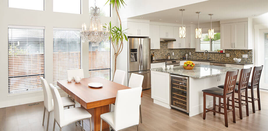 modernized kitchen renovation in burnaby west coast style home