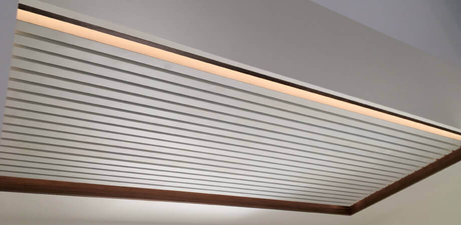 Custom Ceiling Lighting Detail by TQ Construction