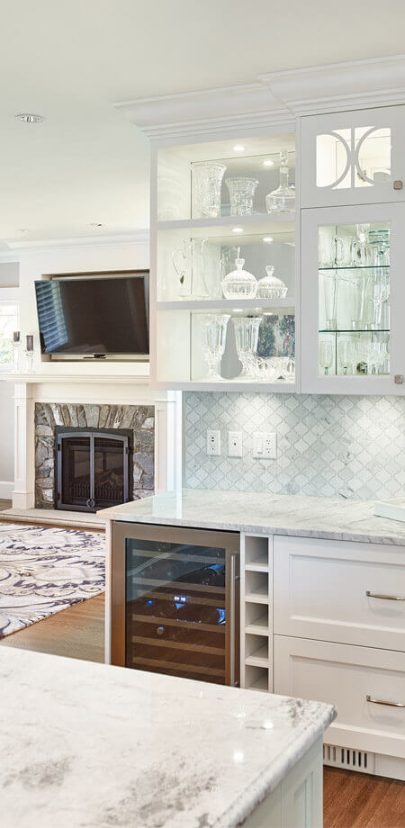 Heritage Kitchen Wet Bar Renovation