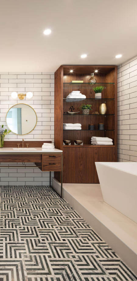 Master Bathroom Burnaby Mountain Inspiration