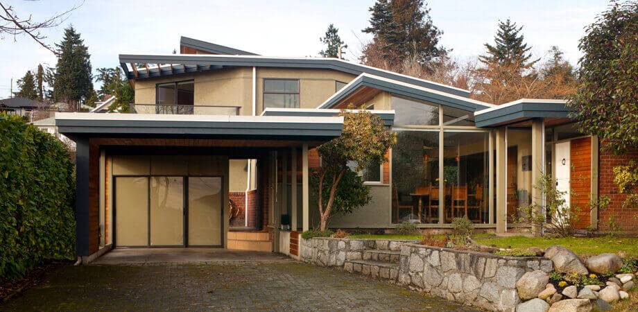 architectural addition to north Vancouver bungalow