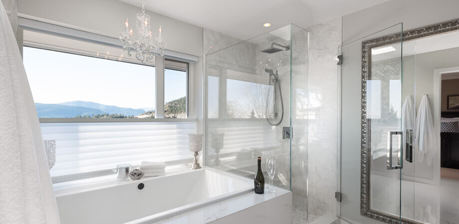 After- Marvelous Marble View Ensuite Before & After Reno Photos